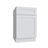 Shaker White single door vanity base, 18" W x 34.5" H x 21" D, ViaWood Cabinets item VB18