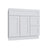 Shaker White vanity sink base - right configuration, 36" W x 34.5" H x 21" D, ViaWood Cabinets item VSBDR36