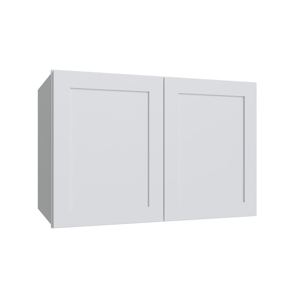 Shaker White deep wall refrigerator cabinet, 33" W x 18" H x 24" D, ViaWood Cabinets item W331824