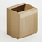 Unfinished Euro White Oak Double Door False Drawer Sink Base Cabinet - 36 W x 34.5 H x 24 D (Item UWO-BASE-DOUBLEDOORFALSEDRAWERSIN-36WX345HX24D), 36" W x 34.5" H x 24" D, ViaWood Cabinets