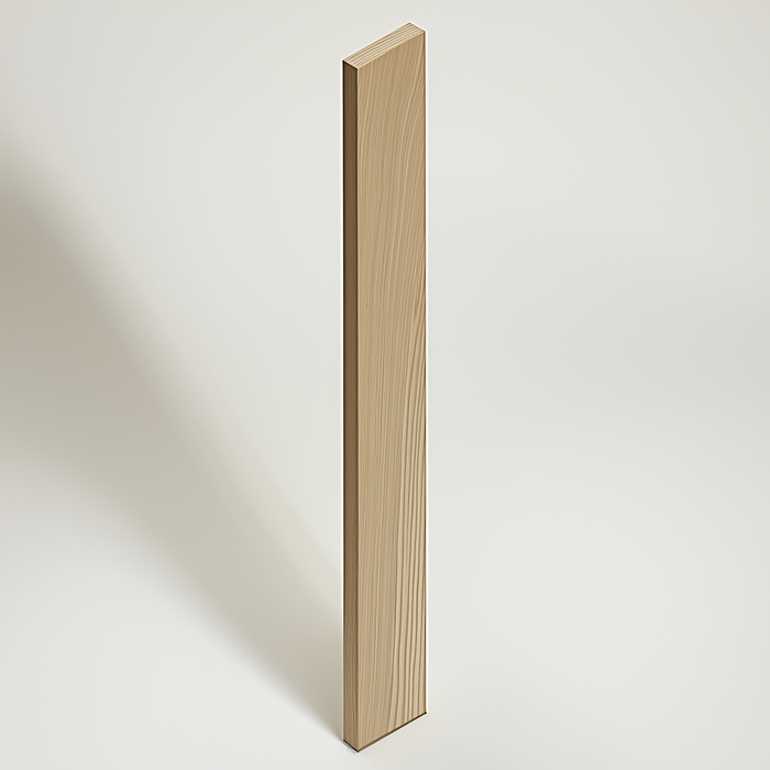 Unfinished Euro White Oak Filler Board - 3 W x 36 H x .75 D (Item UWO-ACC-FILLERBOARD-3WX36HX75D), 3" W x 36" H x 0.75" D, ViaWood Cabinets