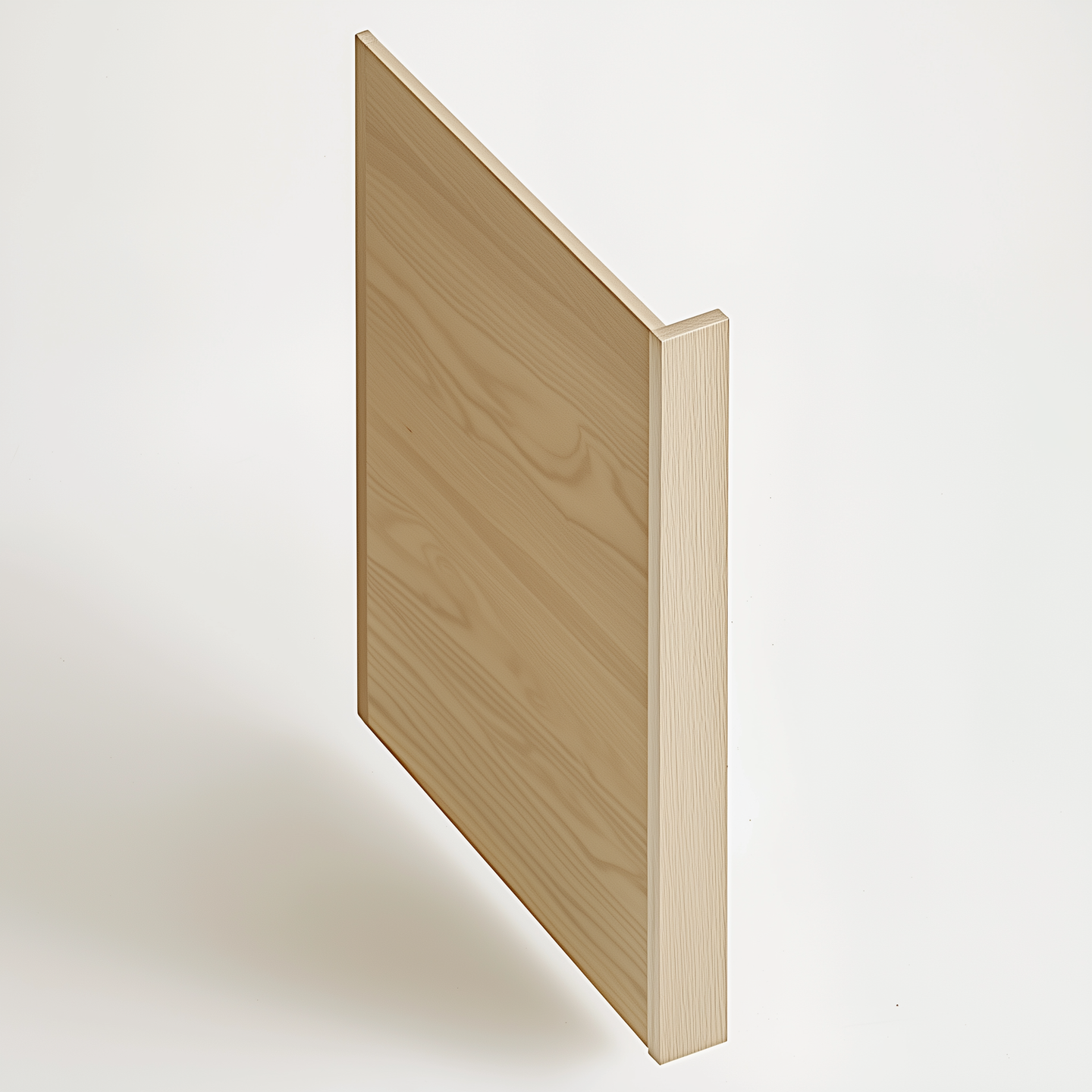 Unfinished Euro White Oak Dishwasher End Panel - 3 W x 34.5 H x 24 D (Item UWO-ACC-DISHWASHERENDPANEL-3WX345HX24D), 3" W x 34.5" H x 24" D, ViaWood Cabinets